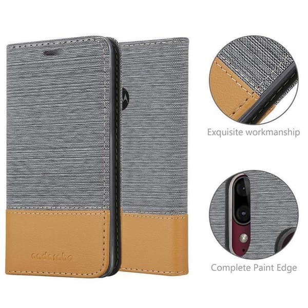 Motorola MOTO E6 PLUS Suojakotelo Suojakuori Lompakkokotelo Matkapuhelinkotelo jossa magneettisuljenta, jalusta-toiminto ja korttitasku