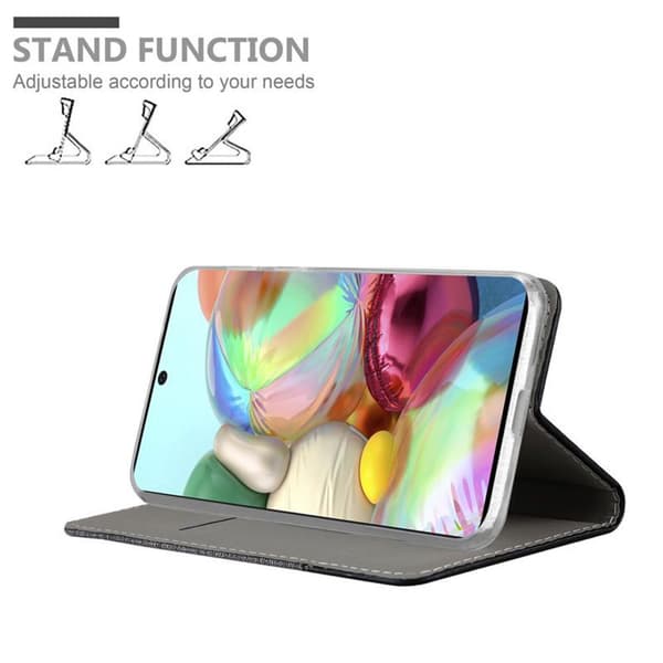 Samsung Galaxy A71 5G Skal Plånboksfodral med magnetisk stängning, ståfunktion och kortficka