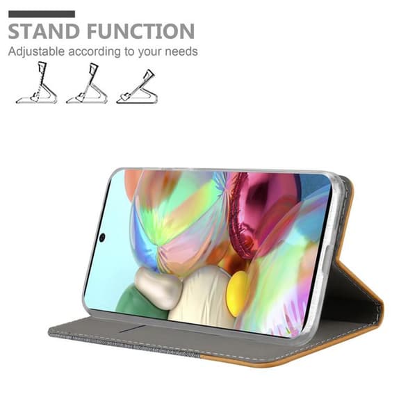 Samsung Galaxy A71 5G Suojakotelo Suojakuori Lompakkokotelo Matkapuhelinkotelo jossa magneettisuljenta, jalusta-toiminto ja korttitasku