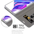 Pikkukuva 5 / 8: Honor 9X PRO Suojakotelo Suojakuori Lompakkokotelo Matkapuhelinkotelo jossa magneettisuljenta, jalusta-toiminto ja korttitasku