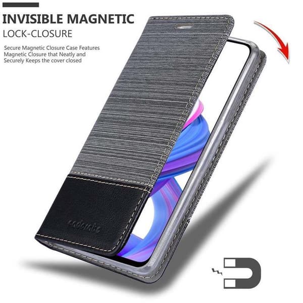 Honor 9X PRO Suojakotelo Suojakuori Lompakkokotelo Matkapuhelinkotelo jossa magneettisuljenta, jalusta-toiminto ja korttitasku