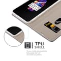 Pikkukuva 6 / 11: OnePlus 5 Suojakotelo Suojakuori Lompakkokotelo Matkapuhelinkotelo jossa magneettisuljenta, jalusta-toiminto ja korttitasku