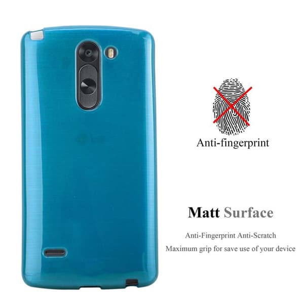 LG G3 STYLUS Suojakuori Suojakotelo joustavasta TPU-silikonista harjatulla muotoilulla