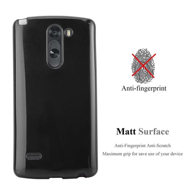 LG G3 STYLUS Suojakuori Suojakotelo joustavasta TPU-silikonista harjatulla muotoilulla