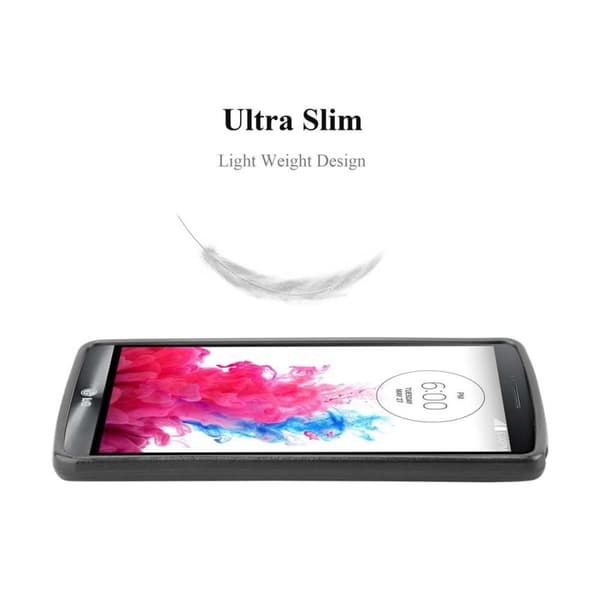 LG G3 STYLUS Suojakuori Suojakotelo joustavasta TPU-silikonista harjatulla muotoilulla