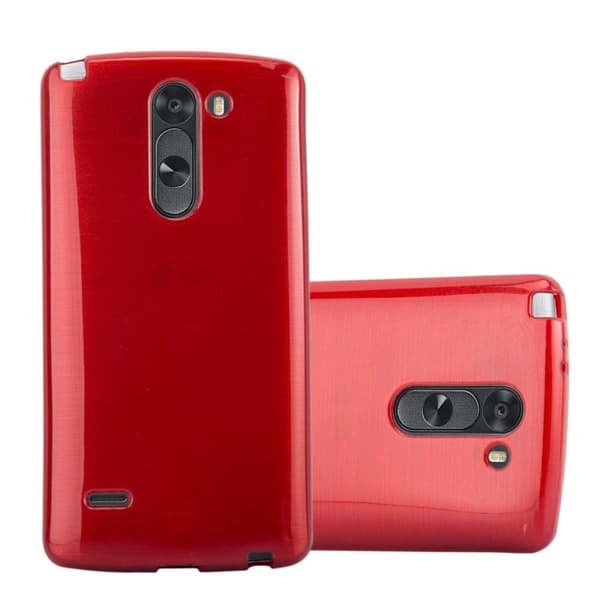 LG G3 STYLUS Suojakuori Suojakotelo joustavasta TPU-silikonista harjatulla muotoilulla