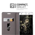 Pikkukuva 4 / 8: Huawei P8 LITE 2015 Suojakotelo Suojakuori Lompakkokotelo Matkapuhelinkotelo jossa magneettisuljenta, jalusta-toiminto ja korttitasku