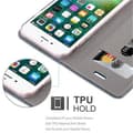 Miniatyrbilde 5 av 7: Deksel til iPhone 7 / 7S / 8 / SE 2020 Lommebokdeksel med magnetisk lukking, stativfunksjon og kortlomme