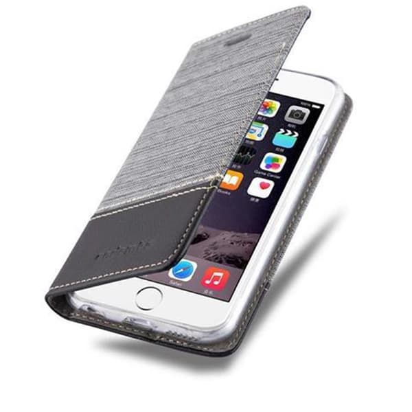 iPhone 6 / 6S Suojakotelo Suojakuori Lompakkokotelo Matkapuhelinkotelo jossa magneettisuljenta, jalusta-toiminto ja korttitasku