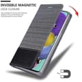 Miniatyrbilde 7 av 8: Deksel til Samsung Galaxy A51 4G / M40s Lommebokdeksel med magnetisk lukking, stativfunksjon og kortlomme