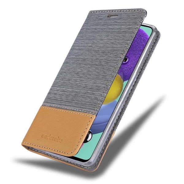 Deksel til Samsung Galaxy A51 4G / M40s Lommebokdeksel med magnetisk lukking, stativfunksjon og kortlomme