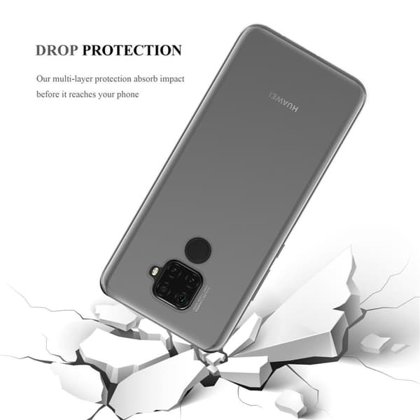 Huawei MATE 30 LITE Skal Skal Fodral av flexibelt TPU-silikon Mobilskydd