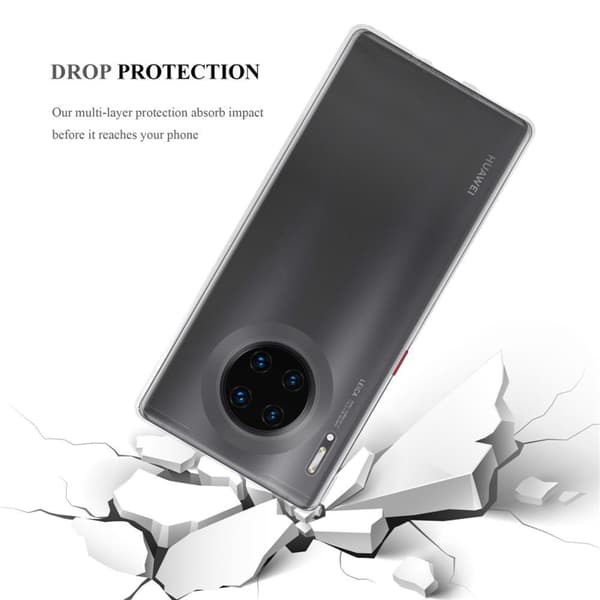 Huawei MATE 30 PRO Skal Skal Fodral av flexibelt TPU-silikon Mobilskydd