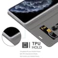 Miniatyrbilde 5 av 9: Deksel til iPhone 11 PRO MAX Lommebokdeksel med magnetisk lukking, stativfunksjon og kortlomme