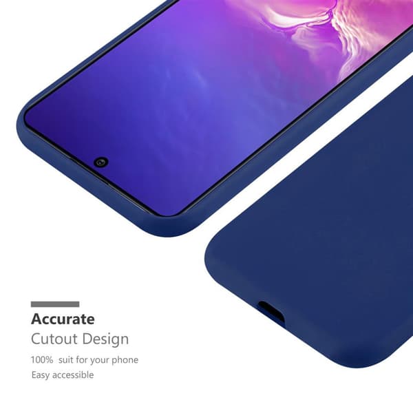 Samsung Galaxy A91 / S10 LITE / M80s Skal Fodral Case Cover Mobilskydd av flexibelt TPU-silikon
