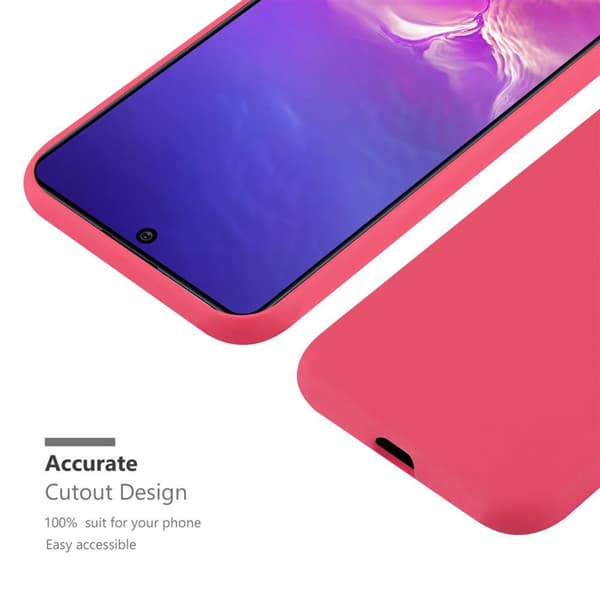 Samsung Galaxy A91 / S10 LITE / M80s Skal Fodral Case Cover Mobilskydd av flexibelt TPU-silikon