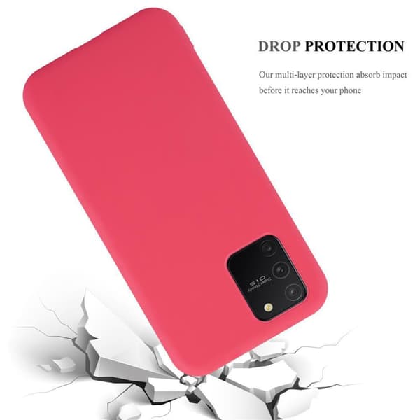 Samsung Galaxy A91 / S10 LITE / M80s Skal Fodral Case Cover Mobilskydd av flexibelt TPU-silikon