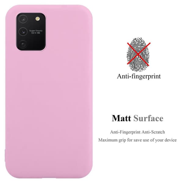 Samsung Galaxy A91 / S10 LITE / M80s Skal Fodral Case Cover Mobilskydd av flexibelt TPU-silikon
