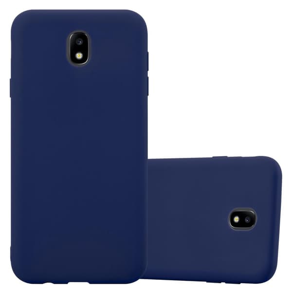 Deksel til Samsung Galaxy J5 2017 US Version Silikondeksel CANDY MØRKEBLÅT