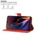 Miniatyrbild 2 av 8: OnePlus 6T Plånboksfodral Fodral Skal Case med magnetisk stängning, ståfunktion och kortplats