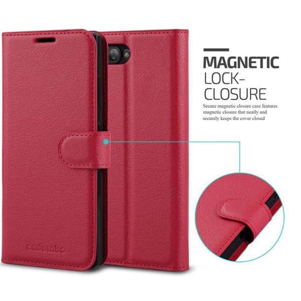 Blackberry KEY 2 LE Plånboksfodral Fodral Skal Case med magnetisk stängning, ståfunktion och kortplats