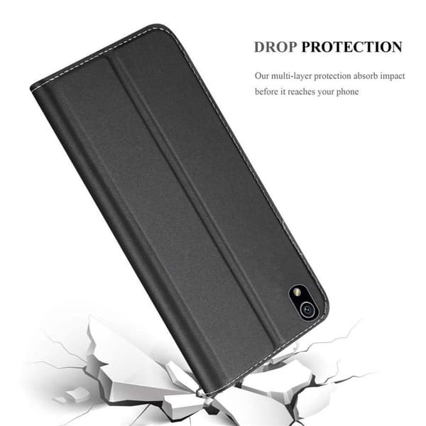 Huawei ASCEND P7 Skal Fodral med magnetisk stängning, ståfunktion och kortficka Mobilskydd