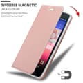 Miniatyrbild 7 av 8: Huawei ASCEND P7 Skal Fodral med magnetisk stängning, ståfunktion och kortficka Mobilskydd