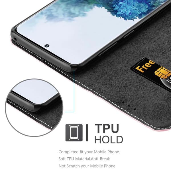 Samsung Galaxy S20 Suojakotelo Suojakuori Lompakkokotelo Matkapuhelinkotelo jossa magneettisuljenta, jalusta-toiminto ja korttitasku