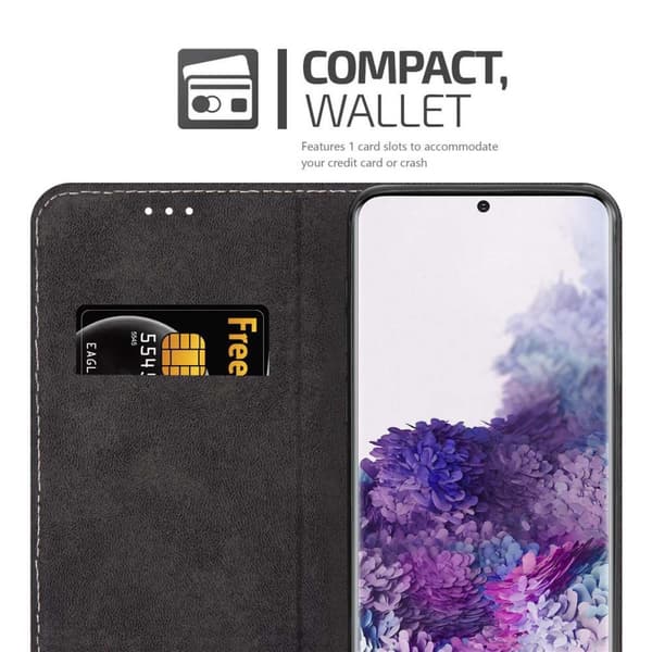 Samsung Galaxy S20 PLUS Suojakotelo Suojakuori Lompakkokotelo Matkapuhelinkotelo jossa magneettisuljenta, jalusta-toiminto ja korttitasku