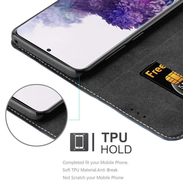 Samsung Galaxy S20 PLUS Suojakotelo Suojakuori Lompakkokotelo Matkapuhelinkotelo jossa magneettisuljenta, jalusta-toiminto ja korttitasku