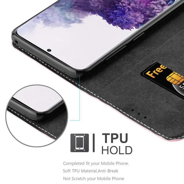 Samsung Galaxy S20 PLUS Suojakotelo Suojakuori Lompakkokotelo Matkapuhelinkotelo jossa magneettisuljenta, jalusta-toiminto ja korttitasku