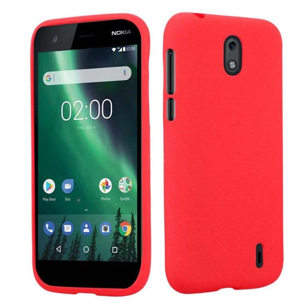 Nokia 1 2018 Skal Fodral Mobilskydd av flexibelt TPU-silikon