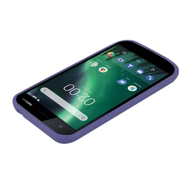 Nokia 1 2018 Skal Fodral Mobilskydd av flexibelt TPU-silikon