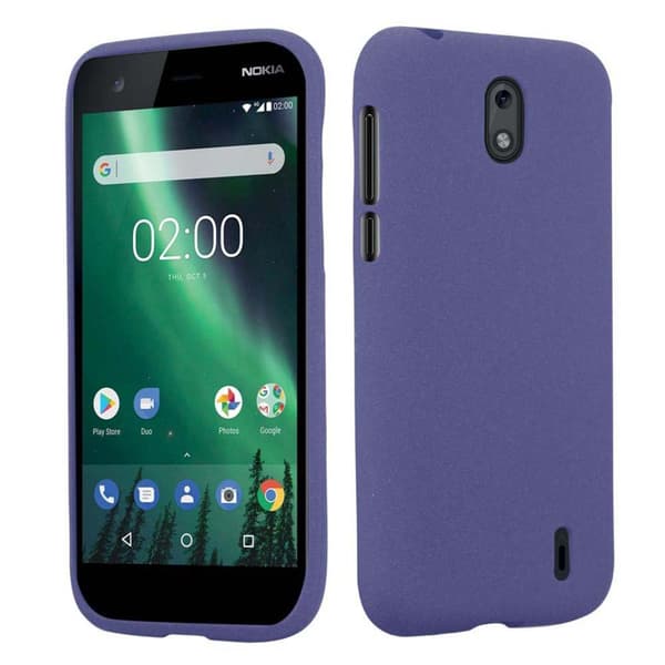 Nokia 1 2018 Skal Fodral Mobilskydd av flexibelt TPU-silikon