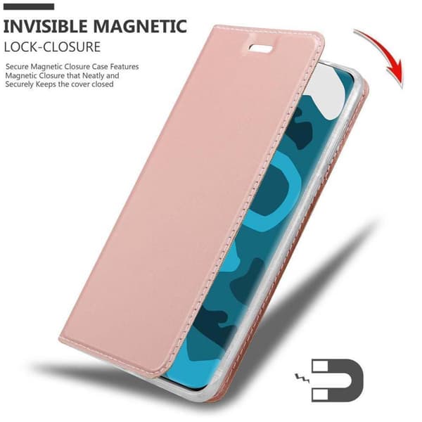 Deksel til Huawei P40 Lommebokdeksel med magnetisk lukking, stativfunksjon og kortlomme
