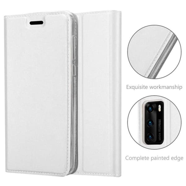 Deksel til Huawei P40 Lommebokdeksel med magnetisk lukking, stativfunksjon og kortlomme