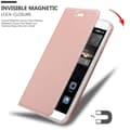 Miniatyrbild 8 av 8: Huawei P8 Skal Fodral med magnetisk stängning, ståfunktion och kortficka Mobilskydd