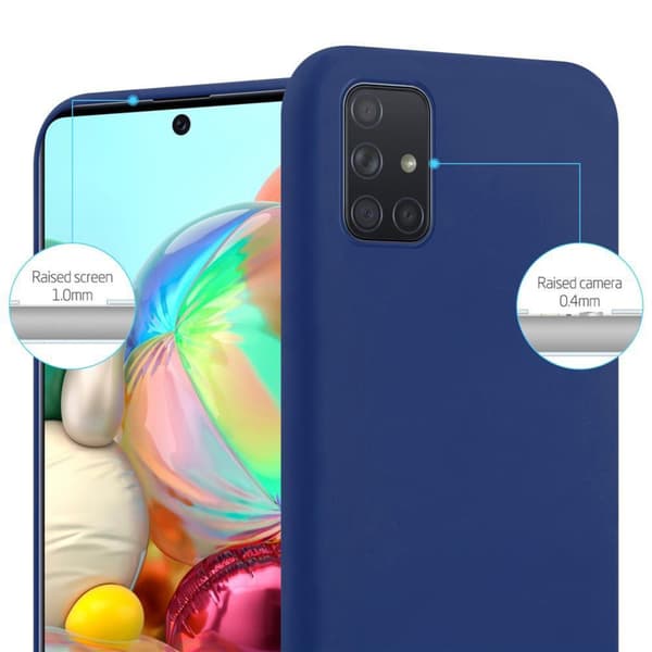 Samsung Galaxy A51 4G / M40s Skal Fodral Case Cover Mobilskydd av flexibelt TPU-silikon
