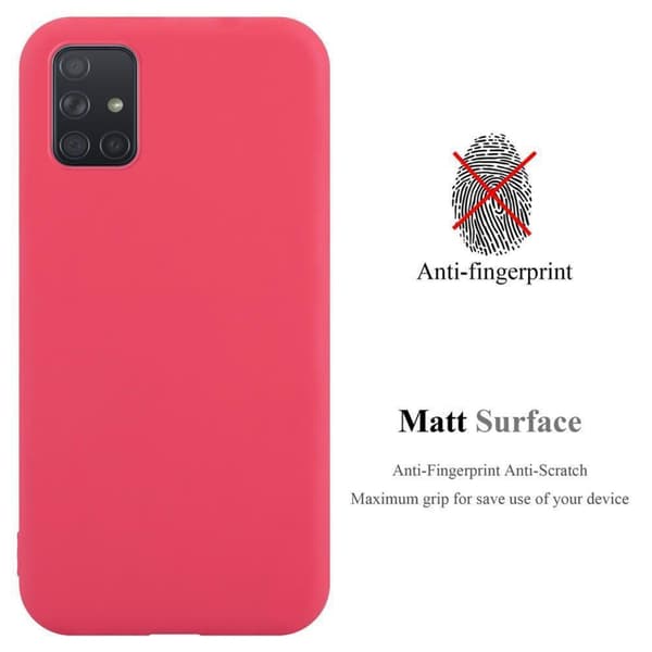 Samsung Galaxy A51 4G / M40s Skal Fodral Case Cover Mobilskydd av flexibelt TPU-silikon