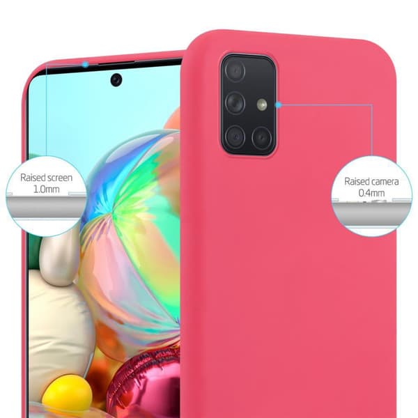 Samsung Galaxy A51 4G / M40s Skal Fodral Case Cover Mobilskydd av flexibelt TPU-silikon