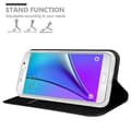 Pikkukuva 6 / 11: Samsung Galaxy NOTE 5 Suojakotelo Suojakuori Lompakkokotelo Matkapuhelinkotelo jossa magneettisuljenta, jalusta-toiminto ja korttitasku
