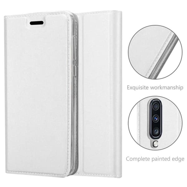 Deksel til Samsung Galaxy A70 / A70s Lommebokdeksel med magnetisk lukking, stativfunksjon og kortlomme