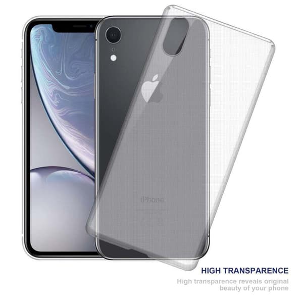 iPhone XR Skal Skal Fodral av flexibelt TPU-silikon Mobilskydd