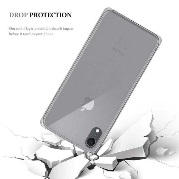 iPhone XR Skal Skal Fodral av flexibelt TPU-silikon Mobilskydd