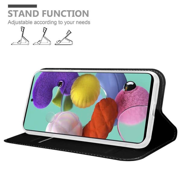Samsung Galaxy A51 4G / M40s Suojakotelo Suojakuori Lompakkokotelo Matkapuhelinkotelo jossa magneettisuljenta, jalusta-toiminto ja korttitasku
