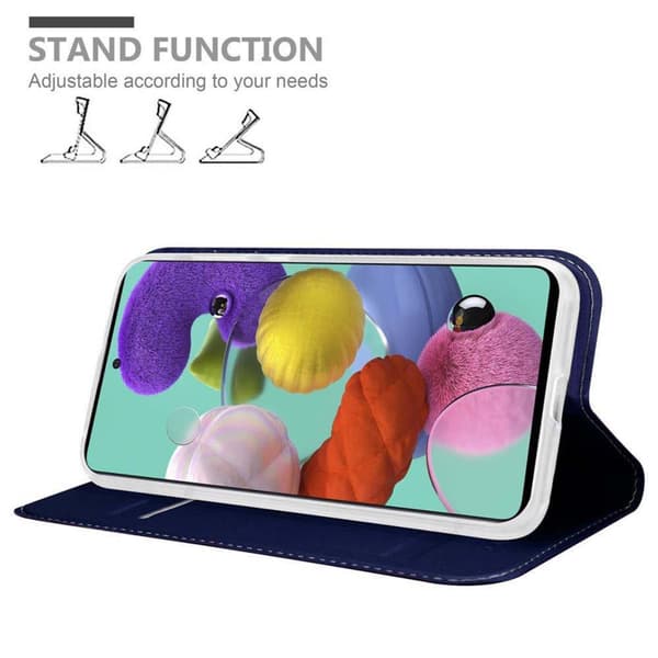 Samsung Galaxy A51 4G / M40s Suojakotelo Suojakuori Lompakkokotelo Matkapuhelinkotelo jossa magneettisuljenta, jalusta-toiminto ja korttitasku