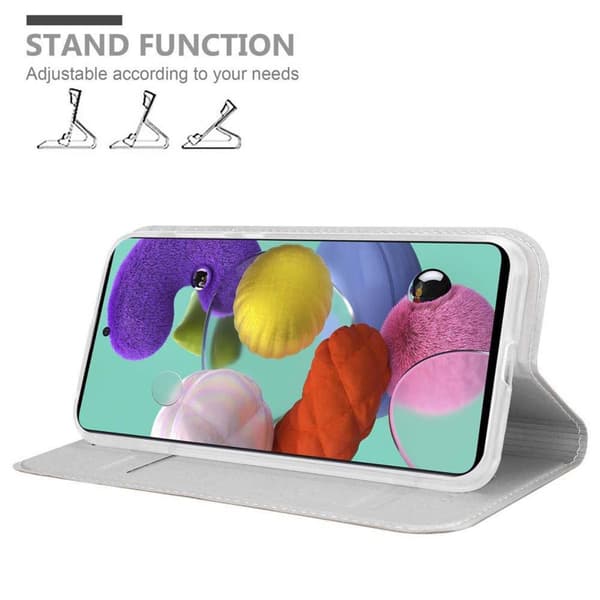 Samsung Galaxy A51 4G / M40s Suojakotelo Suojakuori Lompakkokotelo Matkapuhelinkotelo jossa magneettisuljenta, jalusta-toiminto ja korttitasku