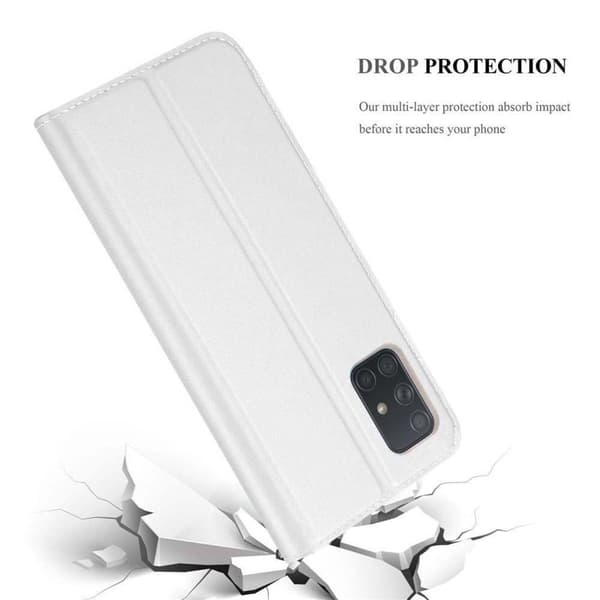 Samsung Galaxy A71 4G Suojakotelo Suojakuori Lompakkokotelo Matkapuhelinkotelo jossa magneettisuljenta, jalusta-toiminto ja korttitasku