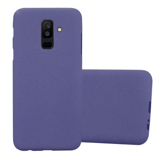 Samsung Galaxy A6 PLUS 2018 Suojakuori Suojakotelo Case Cover FROST SININEN