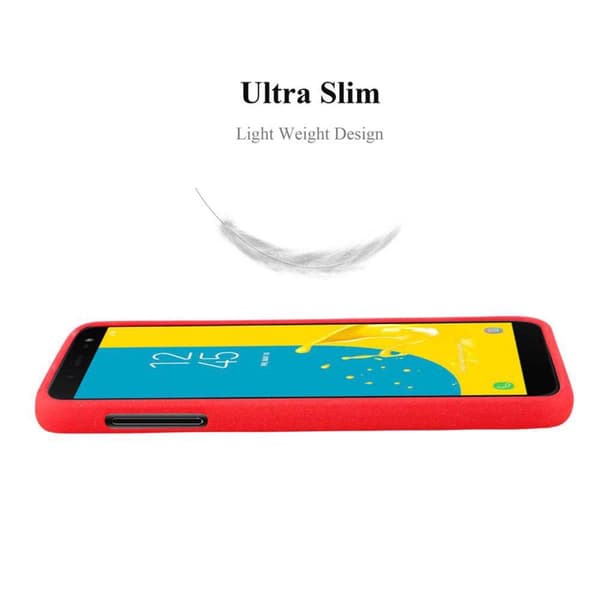 Samsung Galaxy J6 2018 Skal Fodral Mobilskydd av flexibelt TPU-silikon